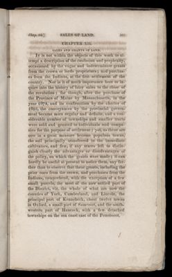 Chapter XII. Sales and grants of land.