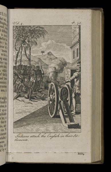 Indians attack the English in their Settlements.