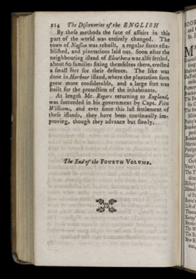 Chap. XXI. Page 214 The End of the Fourth Volume.