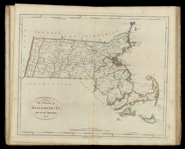 The State of Massachusetts from the best Information 1796