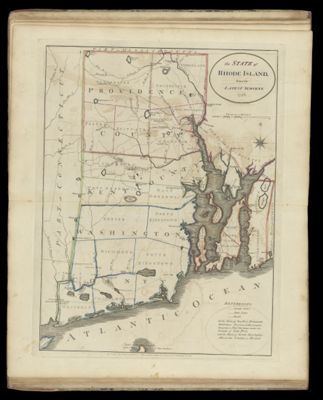 The State of Rhode Island from the Latest Surveys 1796