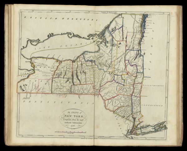 The State of the New York Complied from the most Authentic Information