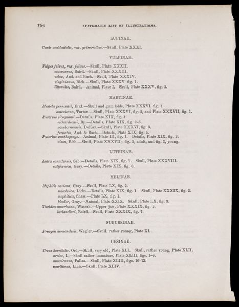 Systematic List of Illustrations. 2