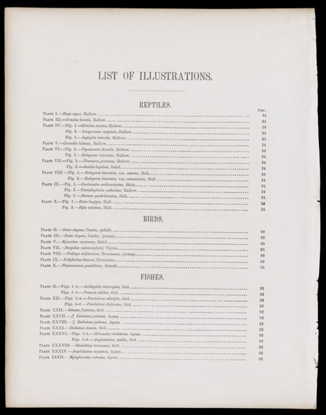 List of Illustrations [partial]