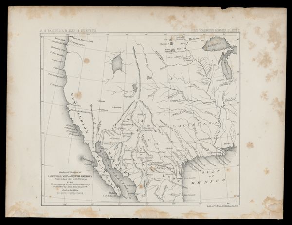 Reports of Explorations and Surveys, to ascertain the most practicable and economical route for a railroad from the Mississippi River to the Pacific Ocean. Made under the direction of the Secretary of War, in 1853-[6] . Vol. 11