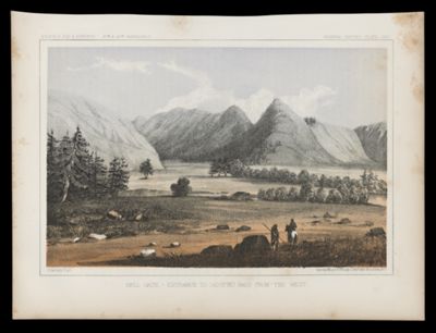 Hell Gate - Enterance to Cadottes Pass from the West