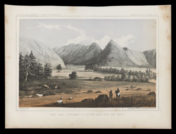 Hell Gate - Enterance to Cadottes Pass from the West