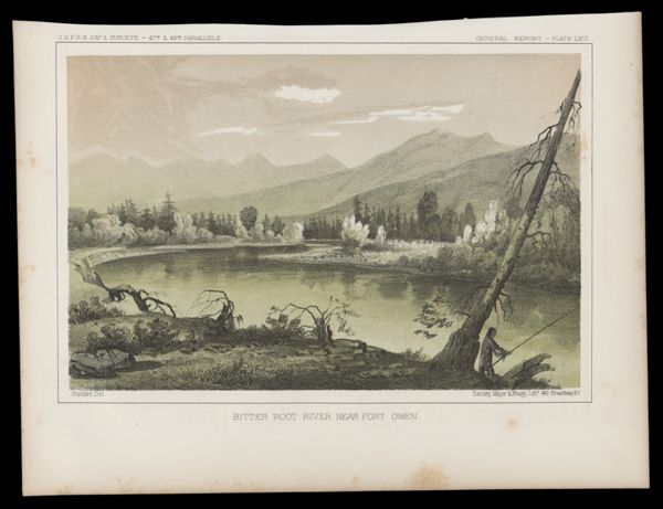 Bitter Root River near Fort Owen