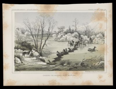 Crossing Hellgate River Jan 6th 1854