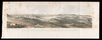 Main Chain of the Rocky Mountains as seen from the East, - Extending from a Point North of the Marias Pass to Near the Little Blackfoot Pass