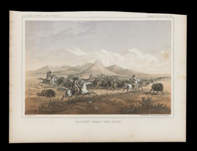 Blackfeet Indians - Three Buttes