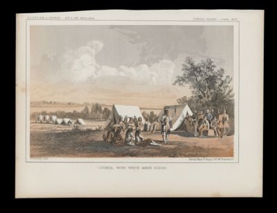 Council with White Man's Horse