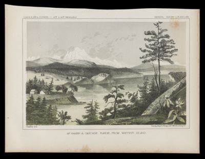 Reports of Explorations and Surveys, to ascertain the most practicable and economical route for a railroad from the Mississippi River to the Pacific Ocean. Made under the direction of the Secretary of War, in 1853-[6] . Vol. 12 [part 1 [Prints Only]