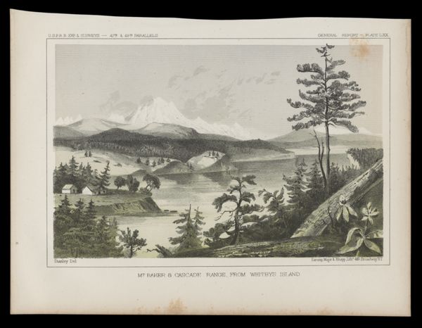 Reports of Explorations and Surveys, to ascertain the most practicable and economical route for a railroad from the Mississippi River to the Pacific Ocean. Made under the direction of the Secretary of War, in 1853-[6] . Vol. 12 [part 1 [Prints Only]