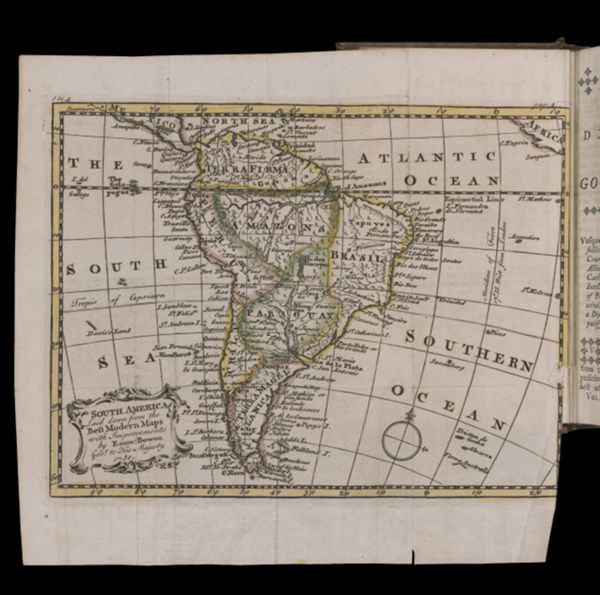 South America Laid down from the Best Modern Maps with Improvements by Eman Bowen