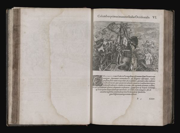 Columbus primus inuentor Indiæ Occidentalis. VI.