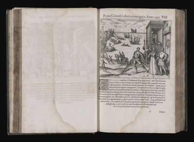 Prima Columbin in Indiam nauigatio. Anno 1492. VIII.