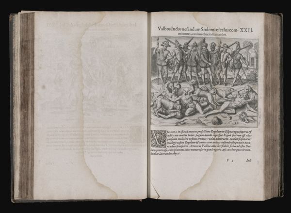 Valboa Indos nefandum Sodomiæ scelus committentes, cannibus obijcit dilaniandos. XXII