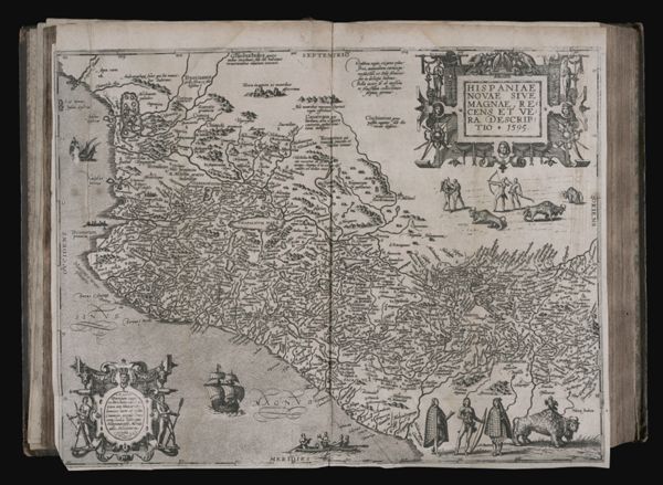 Hispaniae Novae sive magnae recens et vera descriptio 1595
