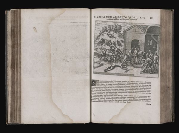 Nigritæ non absolvto quotidiano penso, crudeliter ad Hispanis habentur. III