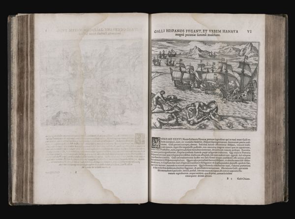 Gallio Hispanos Fugant, et Urbem hanava magnâ pecuniæ summâ mulctant. VI.