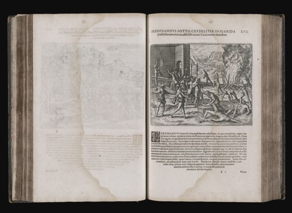 Ferdinandus Sotto crudeliter in Florida præsecturam exercet, abscissis etiam Cacicorum manibus. XVII