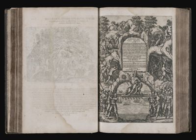 Americae pars sexta Sive Historiae ab hieronymo Bezono Mediolanese scriptae sectio tertia res nominus nobiles & admiratione plenas continens quam praecedentes duae in hacenim reperies qua ratione hispani opuletissimas illas Peruani regni provincias occuparint capto Rege Atabaliba deide orta inter ipsos Hispanos in eo regno civilia bella