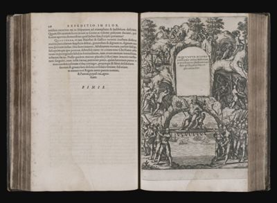 Sequuntur icones artificiosæ ordine Historiam præcedentem illustrantes, aditis ad singulas suis explicationibus