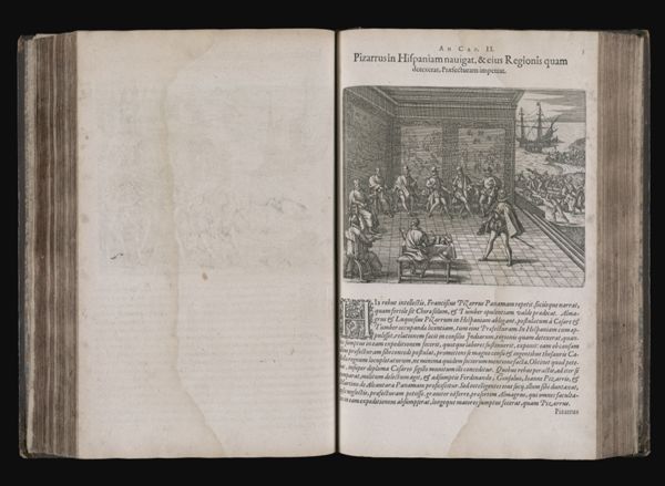 Ad Cap. II. Pizarrus in Hispaniam nauigat, & eius Regionis quam detexerat, Præfecturam impetrat.