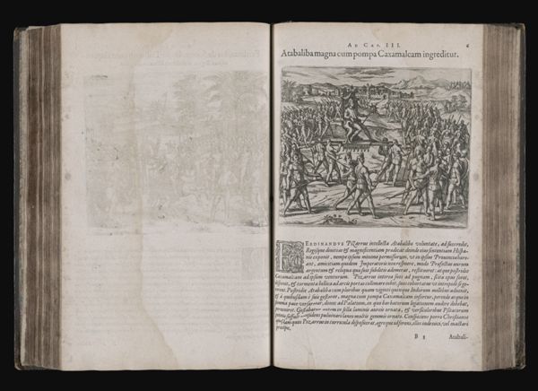 Ad Cap. III. Atabaliba magna cum pompa Caxamalcam ingreditur.