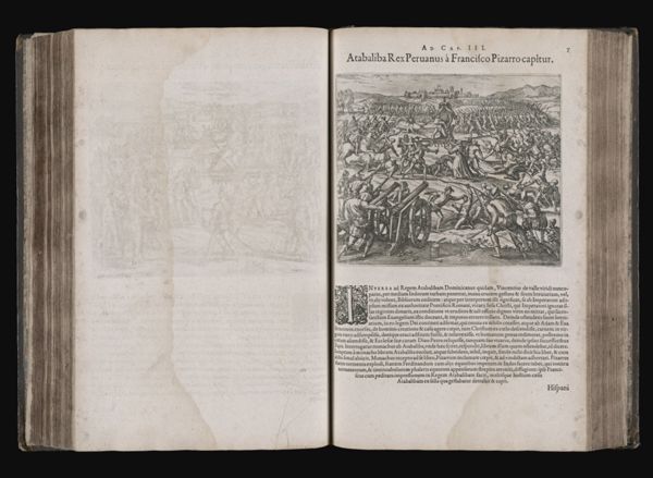 Ad Cap. III. Atabaliba Rex Peruanus à Francisco Pizarro capitur.