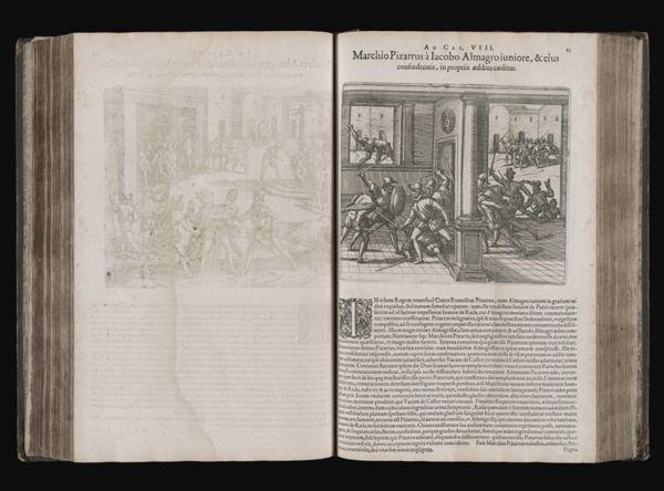 Ad Cap. VIII. Marchio Pizarrus à Jacobo Almagroiuniore, & eius confœderatis, in propriis ædibus cæditur.