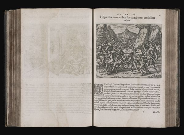 Ad Cap. XVI. Hispani Indos oneribus succumbentes crudeliter tractant.