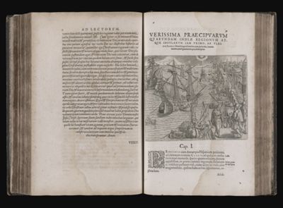 Verissima Praecipuarum quarundam Indiæ regionum at que insularum iam primo, ad ulrico Fabro Straubingensi multo cum periculo, inuentarum, consignatarum que, descriptio.