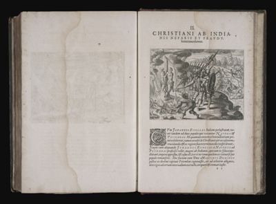 II. Christiani ad Indianis nefarie et fraudulentertrucidantur.
