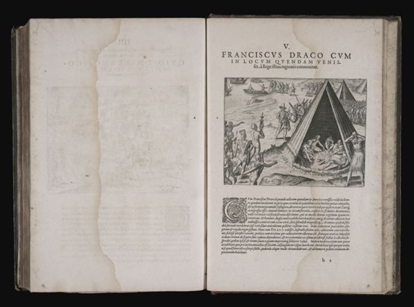V. Franciscus Draco cum in locum quendam venisset, à Regeistius regionis conuenitur.