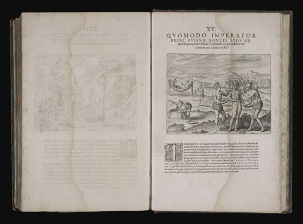 XV. Quomodo Imperator regni Guinæ, Nobiles suos ornare & præparare soleat, si quando ad prandium vel cœnam eos inuitare velit.