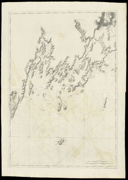 [Coast of Maine - From Seal Harbor to Penmaquid Point, Dated June 24, 1776]