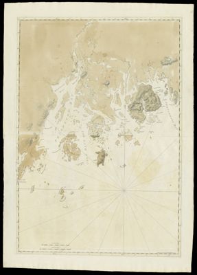 Chart of the Coast from Musketo Island to Skuttock Point