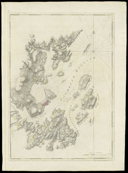 [Coast of Maine - Falmouth Harbor, Dated Jan. 1, 1781]
