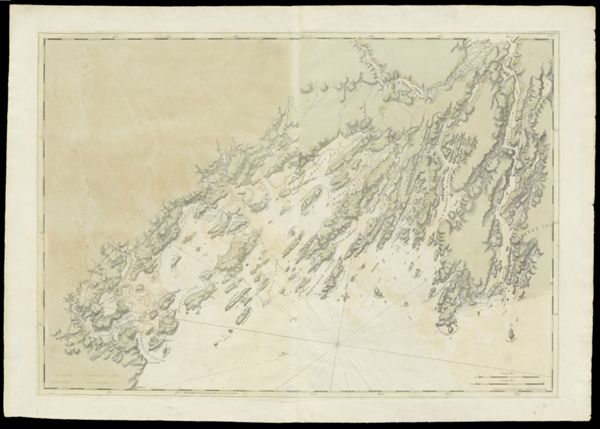 [Coast of Maine - From Roger's Bay to Portland Sound including Falmouth Harbor, Dated July, 1776]