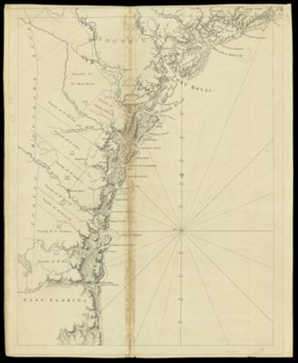 Chart of the Coast of Georgia