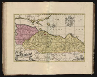 Provincae Lauden seu Lothien et Linlitouo.