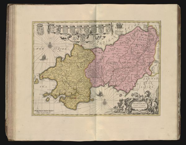 Penbrochia Comitatus et Comitatus Caermardinum.