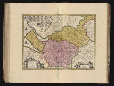Cestria Comitatus Palatinus. The Countye Palatine of Chester.