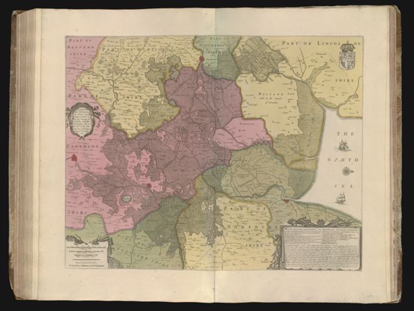 A general Plott and description of the Fennes and surrounded grounds in the Sixe Counties of Norfolke, Suffolke, Cambridge, within the Isle of Ely, Huntington, Northampton and Lincolne etc.