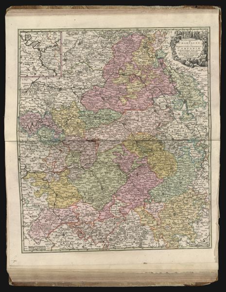 Le gouvernement de Champagne. i.e. Praefectura generalis Campaniae in electiones suas divisa...
