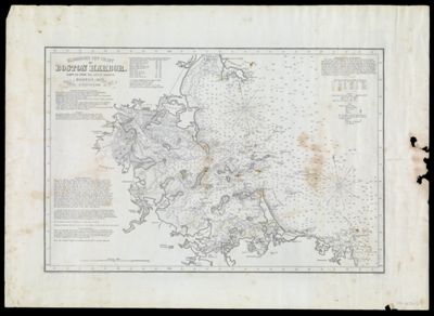 Eldridge's New Chart of Boston Harbor compiled from the latest surveys.