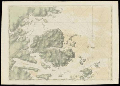 Chart of the Coast from Burntcoal Island to Skulock Point