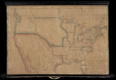 Map of the United States executed at Standish, Maine, 1829